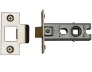Heritage Brass Standard Duty 2.5 Inch Or 3 Inch Tubular Latches (Bolt Through), Polished Chrome / Polished Nickel - YKTL-PC&PN