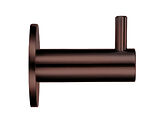 Zoo Hardware ZAS Concealed Fix Wall Mounted Hook With Rose, Etna Bronze - ZAS75-ETB
