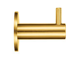 Zoo Hardware ZAS Concealed Fix Wall Mounted Hook With Rose, PVD Satin Brass - ZAS75-PVDSB