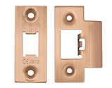 Zoo Hardware Face Plate And Strike Plate Accessory Pack, Tuscan Rose Gold - ZLAP01-TRG