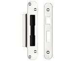 Zoo Hardware Radius Face Plate And Strike Plate Accessory Pack For Sash Lock, Stainless Steel OR PVD Brass - ZLAP10R