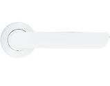 Zoo Hardware Stanza Valencia Contract Range Lever On Round Rose, Polished Chrome - ZPA040-CP (sold in pairs)