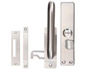 Zoo Hardware ZPS Facility Indicator Door Handle, Satin Stainless Steel - ZPS100SS 