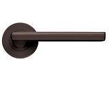 Zoo Hardware Stanza Venice Lever On Round Rose, Etna Bronze - ZPZ070-ETB (sold in pairs)