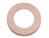 Zoo Hardware Spare Round Screw On Rose Pack (For ZPZ Handles), Tuscan Rose Gold - ZPZSR-TRG
