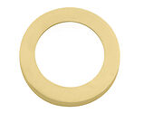 Zoo Hardware Spare Round Screw On Rose Pack (For ZPZ Turn & Release), Favo Satin Brass - ZPZSRT-FSB