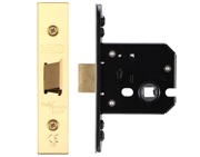 Zoo Hardware Flat Latch (67.5mm, 79.5mm OR 105.5mm), PVD Stainless Brass - ZUKF64PVD
