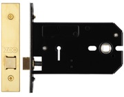 Zoo Hardware Horizontal Latch (127mm OR 152mm), PVD Stainless Brass - ZUKH127PVD
