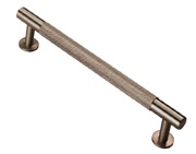 Carlisle Brass Fingertip Knurled Cupboard Pull Handles (128mm, 160mm, 224mm OR 320mm c/c), Satin Nickel - FTD700SN