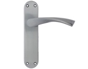 Darcel Moselle Door Handles, Satin Chrome - MOS-SC (sold in pairs)