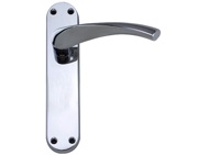 Darcel Moselle Door Handles, Polished Chrome - MOS-CP (sold in pairs)