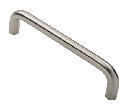Eurospec D Pull Handles (Various Sizes), Satin Stainless Steel - PAD/PFD/PBD/PCD/SSS
